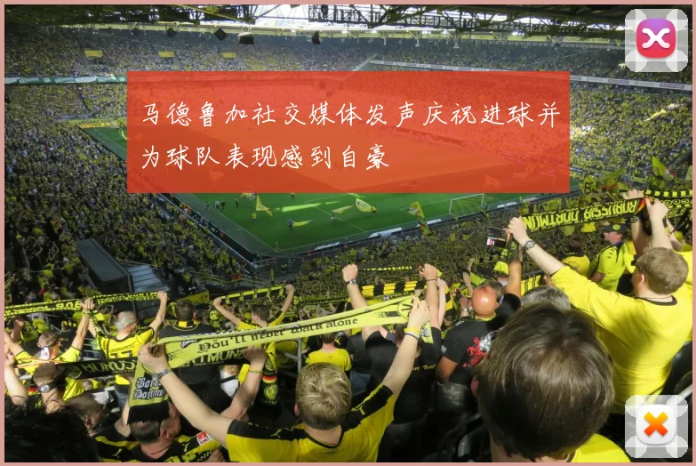 马德鲁加社交媒体发声庆祝进球并为球队表现感到自豪